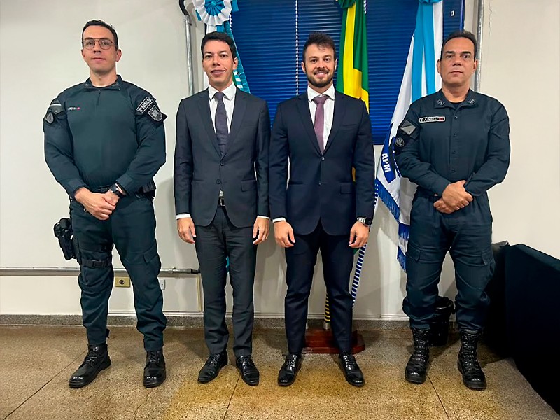 Promotor Felipe Marques, ministra palestra no 4º Curso de Formação da PMMS