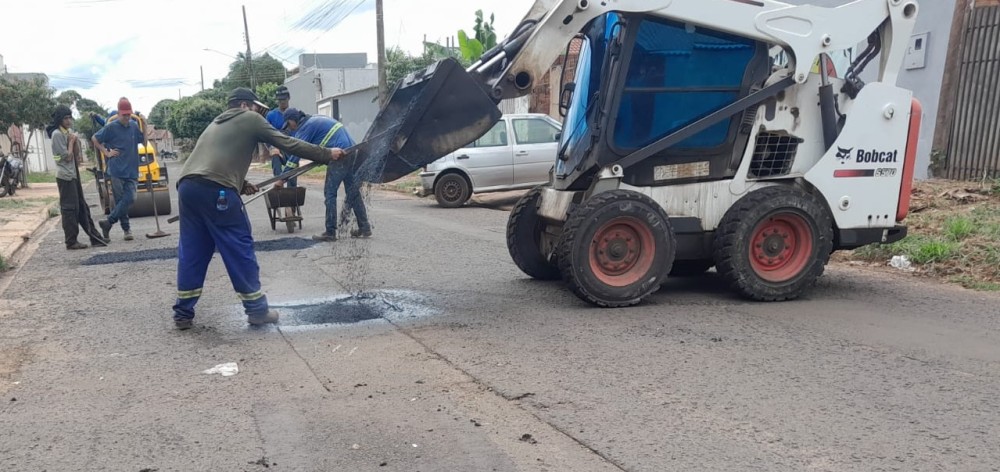 Tapa-buracos avança com força-tarefa da Prefeitura garantindo melhorias viárias