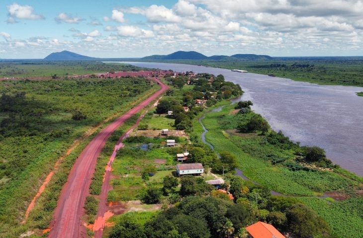 Governo Riedel melhora acesso ao distrito de Porto Esperança com novas pontes e estrada no Pantanal