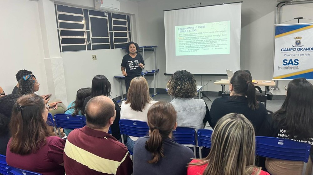 Conferência reúne servidores da SAS para fortalecer políticas do SUAS