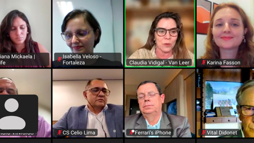 Conselheiro Célio Lima representa o TCE-MS em debate sobre primeira infância no planejamento público