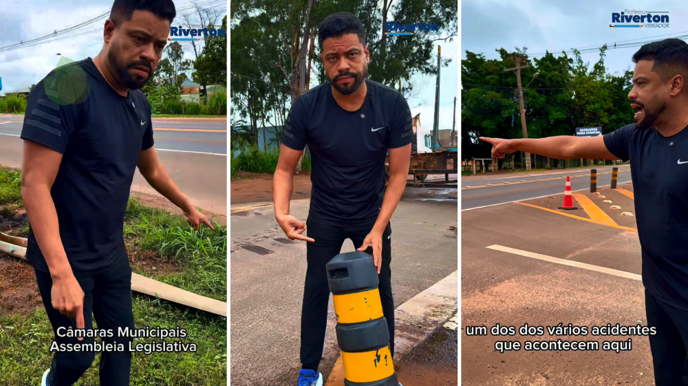 Riverton denuncia descaso da CCR MSVia na BR-163 em Campo Grande