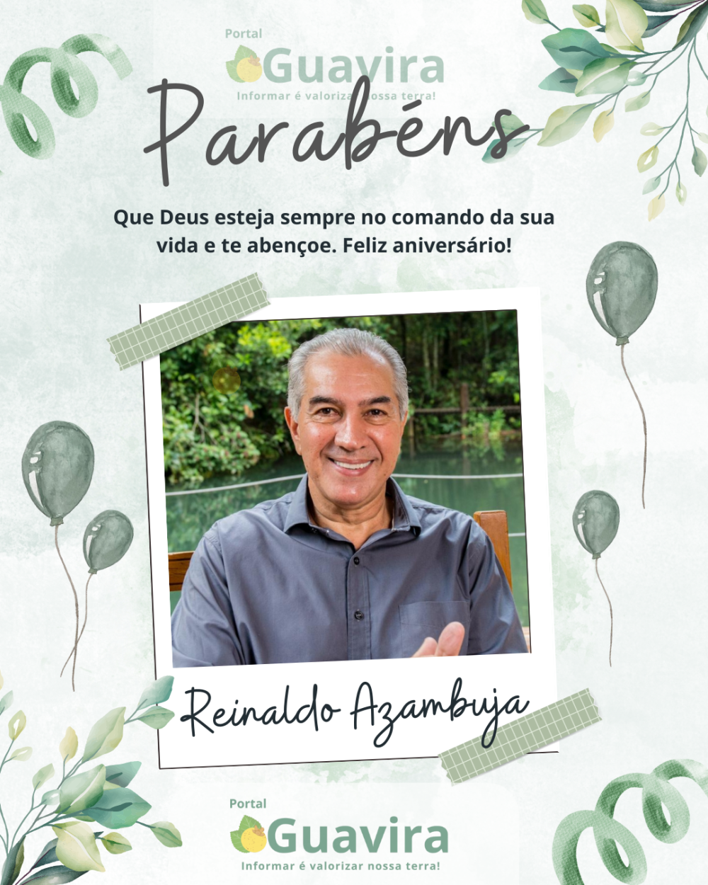 Reinaldo Azambuja: Celebração de um Aniversário e uma Trajetória de Liderança em MS