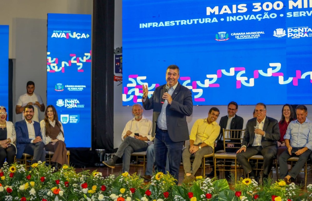 Governo de MS impulsiona Ponta Porã em educação, sustentabilidade e inclusão