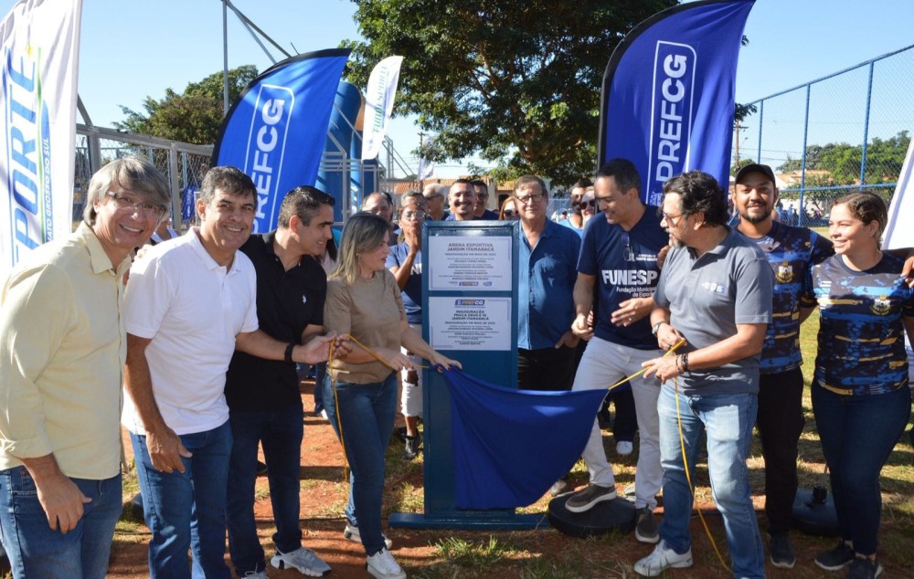 Jardim Itamaracá ganha arena esportiva e nova praça da Prefeitura