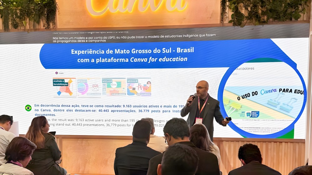MS é reconhecido internacionalmente por inovação educacional em evento em Londres