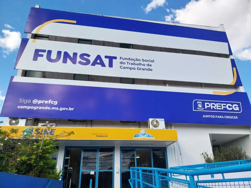 Funsat abre 1.708 vagas de emprego em Campo Grande nesta terça