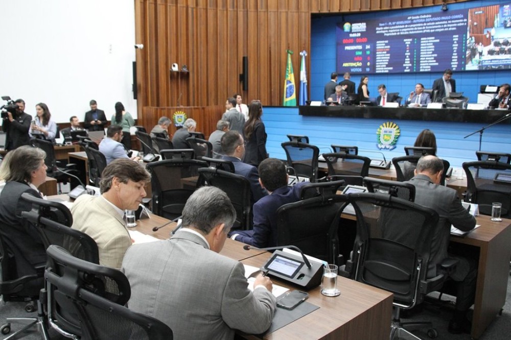 ALEMS vota quatro projetos de lei na sessão ordinária desta terça