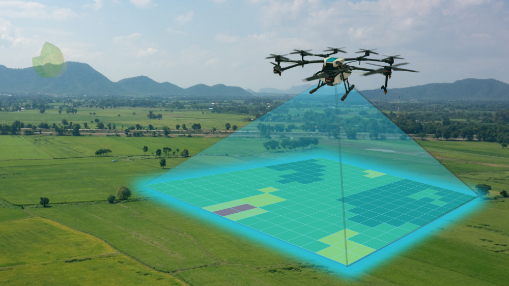 Sensores e drones revolucionam monitoramento de solo, clima e plantas
